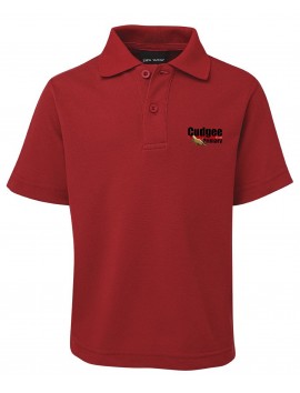 CUDGEE PS RED POLO SHORT SLEEVE - UNISEX
